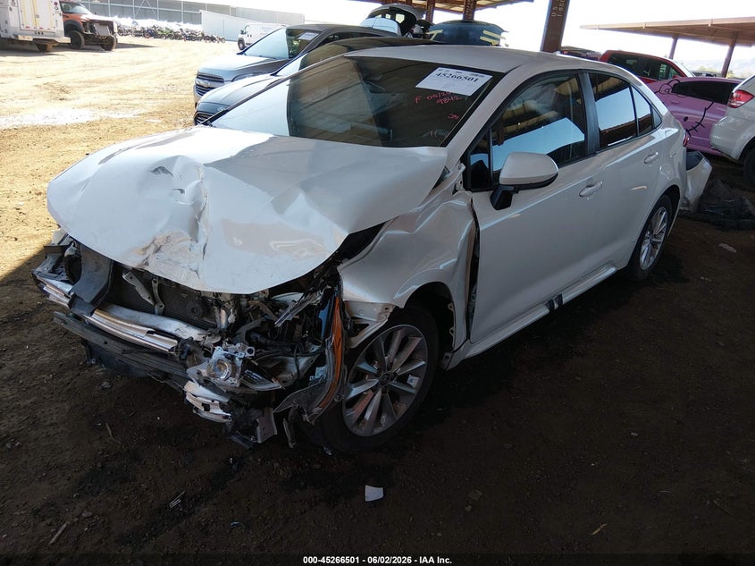 2021 Toyota Corolla VIN 5YFVPMAE4MP169842 IAAI salvage auction — FRONT END, Salvage Title, sold $2,500 on 2026-07-20 (photo 2)