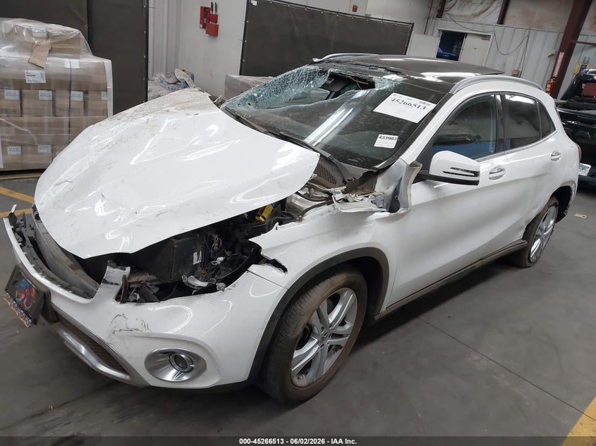 2019 Mercedes-benz Gla-klasse VIN WDCTG4GB3KU009868 IAAI salvage auction — FRONT END, Salvage (Arizona), sold $25 on 2026-07-28 (photo 2)