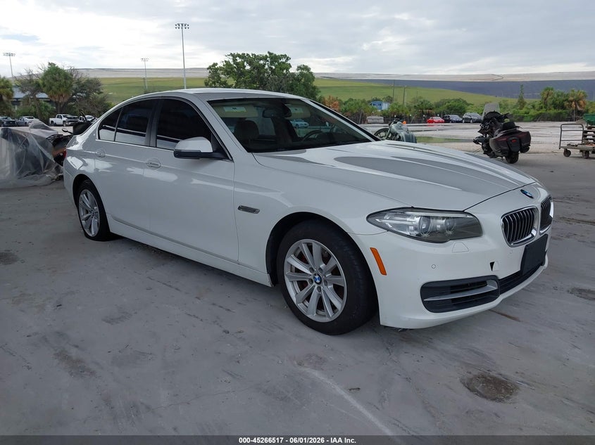 2014 BMW 5er VIN WBA5A5C51ED502116 IAAI salvage auction — NORMAL WEAR, Clear (Florida), sold $750 on 2026-07-14 (photo 1)