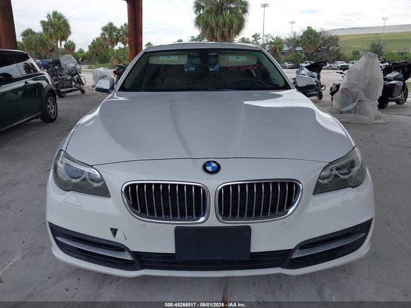 2014 BMW 5er VIN WBA5A5C51ED502116 IAAI salvage auction — NORMAL WEAR, Clear (Florida), sold $750 on 2026-07-14 (photo 6)
