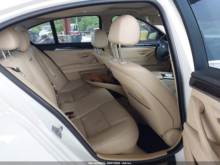 2014 BMW 5er VIN WBA5A5C51ED502116 IAAI salvage auction — NORMAL WEAR, Clear (Florida), sold $750 on 2026-07-14 (photo 8)