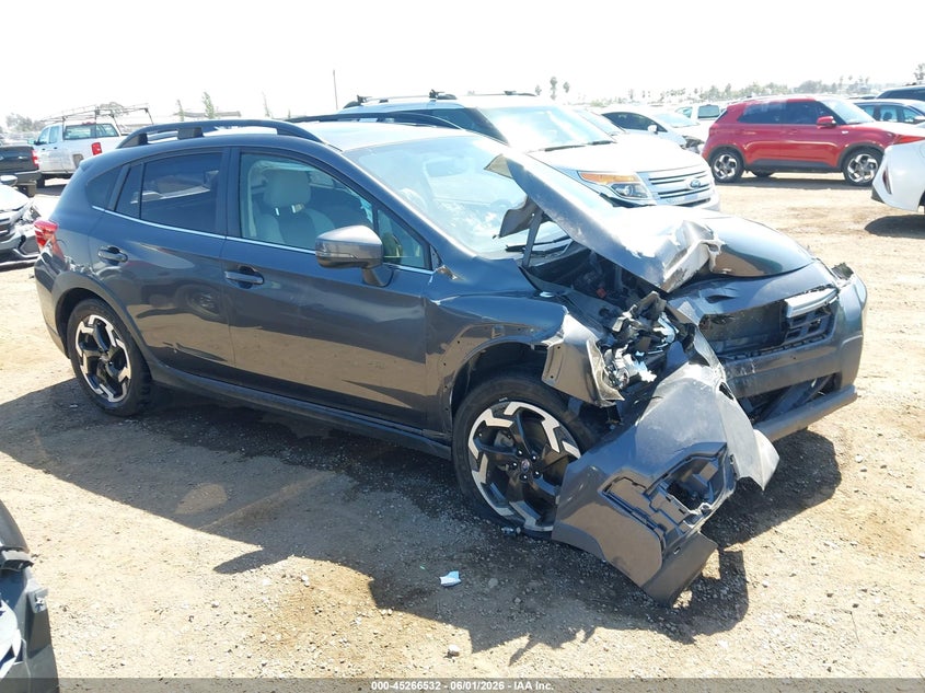 2021 Subaru VIN JF2GTHNC4M8276665 IAAI salvage auction — FRONT & REAR, Salvage (California), sold $225 on 2026-07-29 (photo 1)