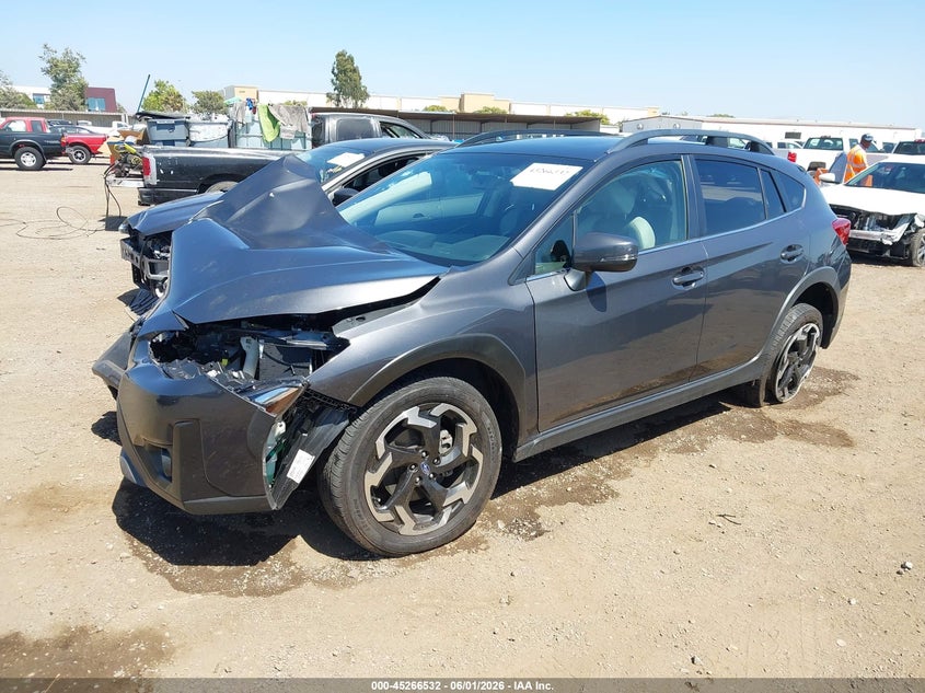 2021 Subaru VIN JF2GTHNC4M8276665 IAAI salvage auction — FRONT & REAR, Salvage (California), sold $225 on 2026-07-29 (photo 2)
