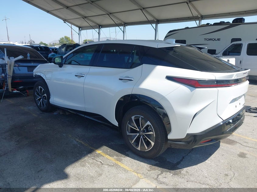 2025 Lexus Rz VIN JTJABABB0SA011402 IAAI salvage auction — FRONT END, Salvage Title, sold $18,700 on 2026-08-20 (photo 3)
