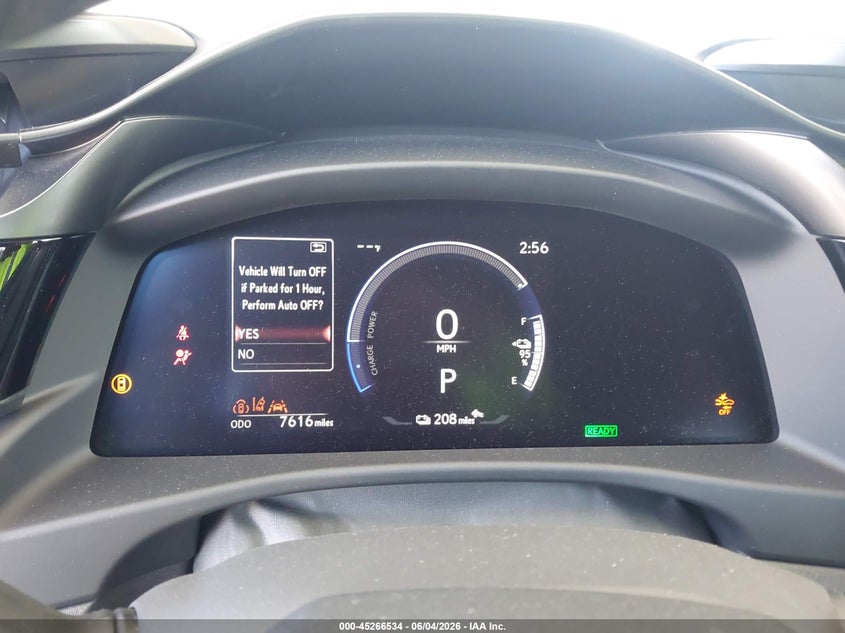 2025 Lexus Rz VIN JTJABABB0SA011402 IAAI salvage auction — FRONT END, Salvage Title, sold $18,700 on 2026-08-20 (photo 7)