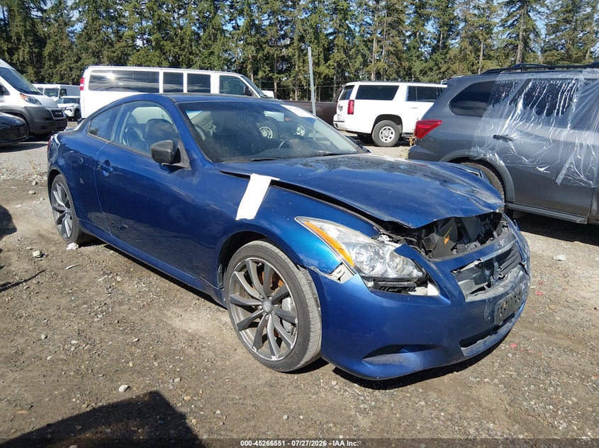 2010 Infiniti G37 VIN JN1CV6EK1AM102870 IAAI salvage auction — FRONT END, Bill Of Sale (Washington), sold $1,650 on 2026-08-02 (photo 1)