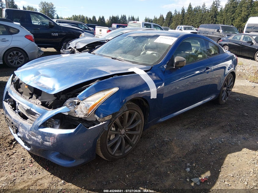 2010 Infiniti G37 VIN JN1CV6EK1AM102870 IAAI salvage auction — FRONT END, Bill Of Sale (Washington), sold $1,650 on 2026-08-02 (photo 2)