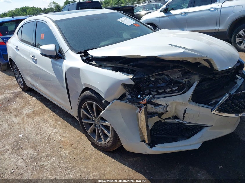 2020 Acura Tlx VIN 19UUB1F38LA013176 IAAI salvage auction — FRONT END, Salvage Title, sold $2,250 on 2026-07-22 (photo 1)