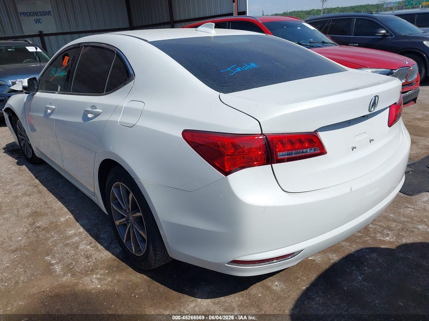 2020 Acura Tlx VIN 19UUB1F38LA013176 IAAI salvage auction — FRONT END, Salvage Title, sold $2,250 on 2026-07-22 (photo 3)