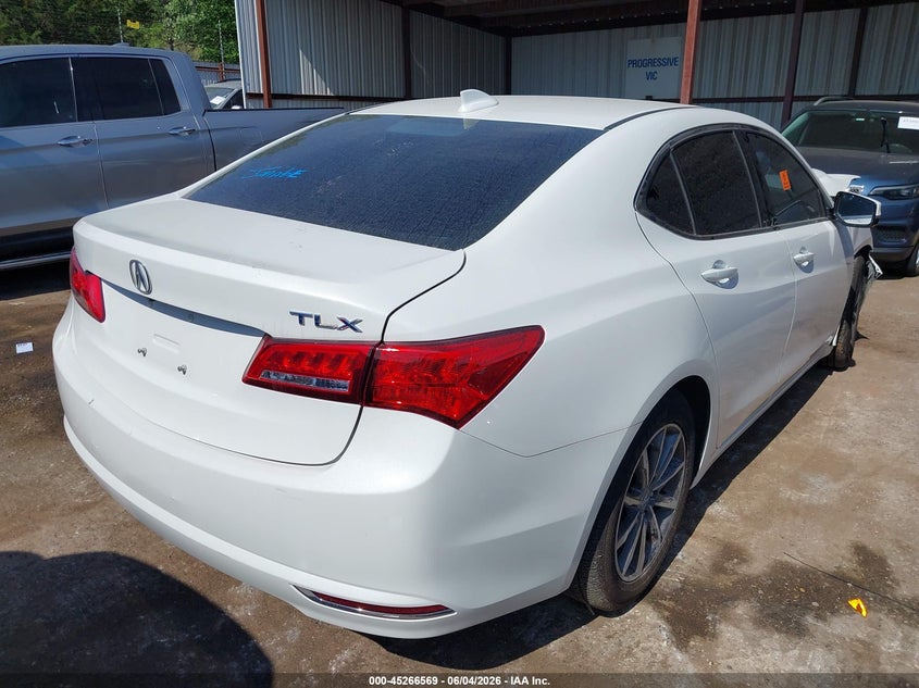 2020 Acura Tlx VIN 19UUB1F38LA013176 IAAI salvage auction — FRONT END, Salvage Title, sold $2,250 on 2026-07-22 (photo 4)