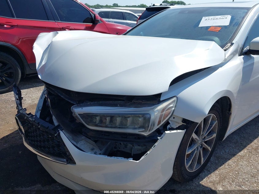 2020 Acura Tlx VIN 19UUB1F38LA013176 IAAI salvage auction — FRONT END, Salvage Title, sold $2,250 on 2026-07-22 (photo 6)