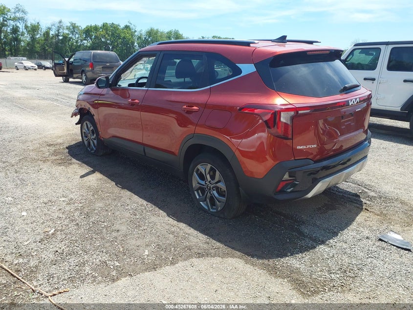 2024 Kia Seltos VIN KNDEUCAA4R7560465 IAAI salvage auction — LEFT FRONT, Salvage (Ohio), sold $6,600 on 2026-07-31 (photo 3)