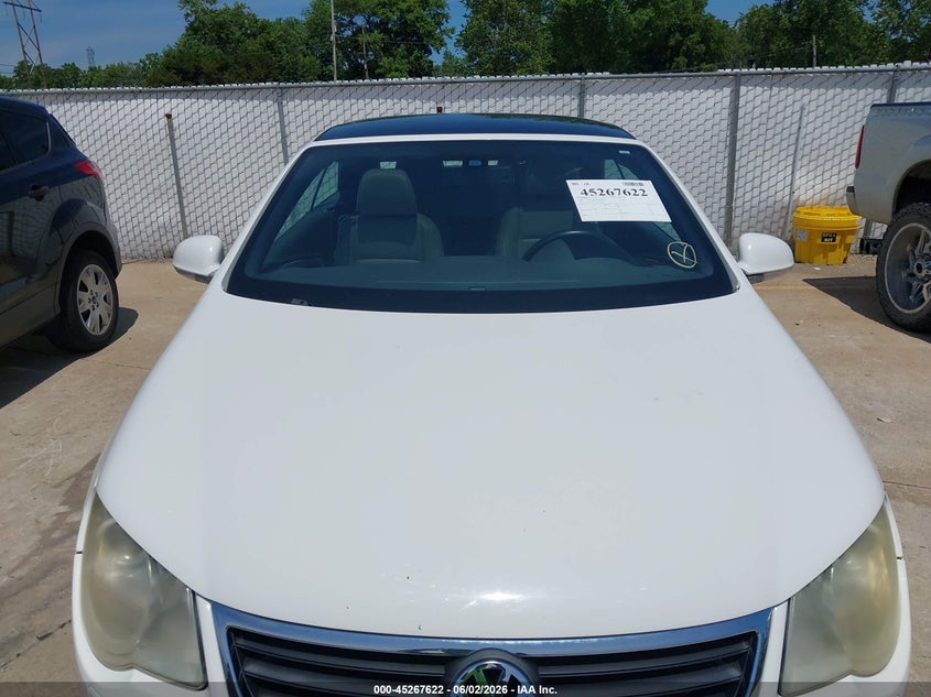 2007 Volkswagen Eos VIN WVWFA71F37V043117 IAAI salvage auction — NORMAL WEAR, Clear (Illinois), sold $275 on 2026-07-07 (photo 6)