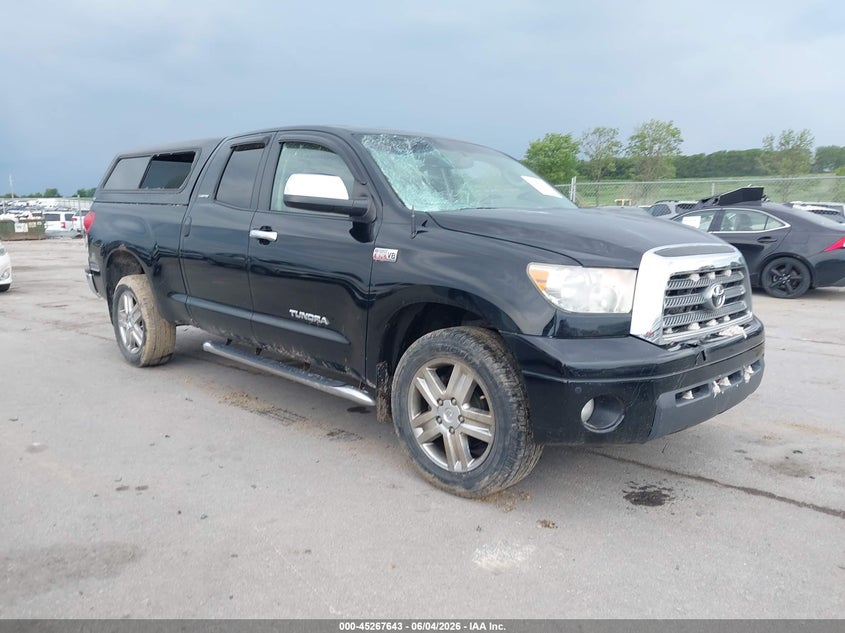2008 Toyota Tundra VIN 5TFBV58148X050925 IAAI salvage auction — LEFT SIDE, Salvage (Iowa), sold $3,750 on 2026-07-14 (photo 1)