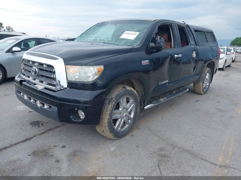 2008 Toyota Tundra VIN 5TFBV58148X050925 IAAI salvage auction — LEFT SIDE, Salvage (Iowa), sold $3,750 on 2026-07-14 (photo 2)
