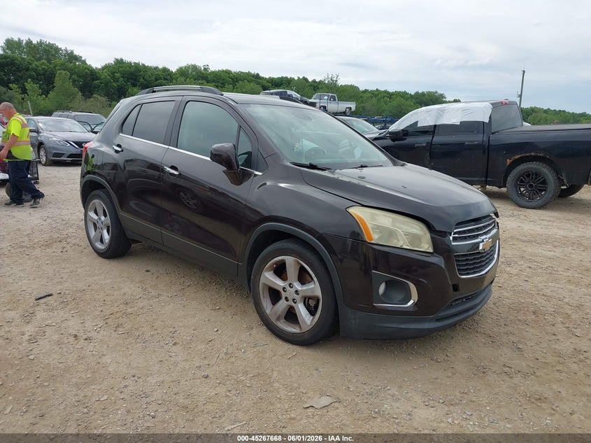 2016 Chevrolet Trax VIN KL7CJMSB8GB593179 IAAI salvage auction — NORMAL WEAR, Original (Ohio), sold $275 on 2026-07-15 (photo 1)