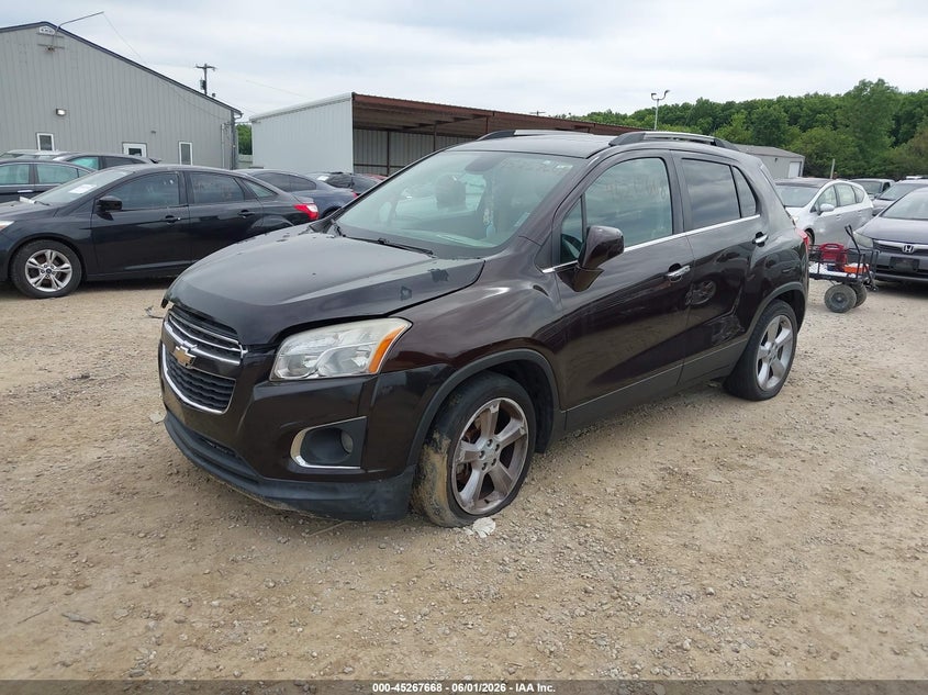 2016 Chevrolet Trax VIN KL7CJMSB8GB593179 IAAI salvage auction — NORMAL WEAR, Original (Ohio), sold $275 on 2026-07-15 (photo 2)