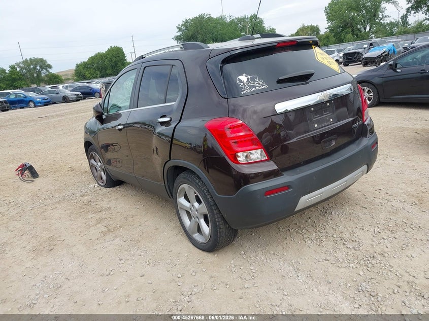 2016 Chevrolet Trax VIN KL7CJMSB8GB593179 IAAI salvage auction — NORMAL WEAR, Original (Ohio), sold $275 on 2026-07-15 (photo 3)