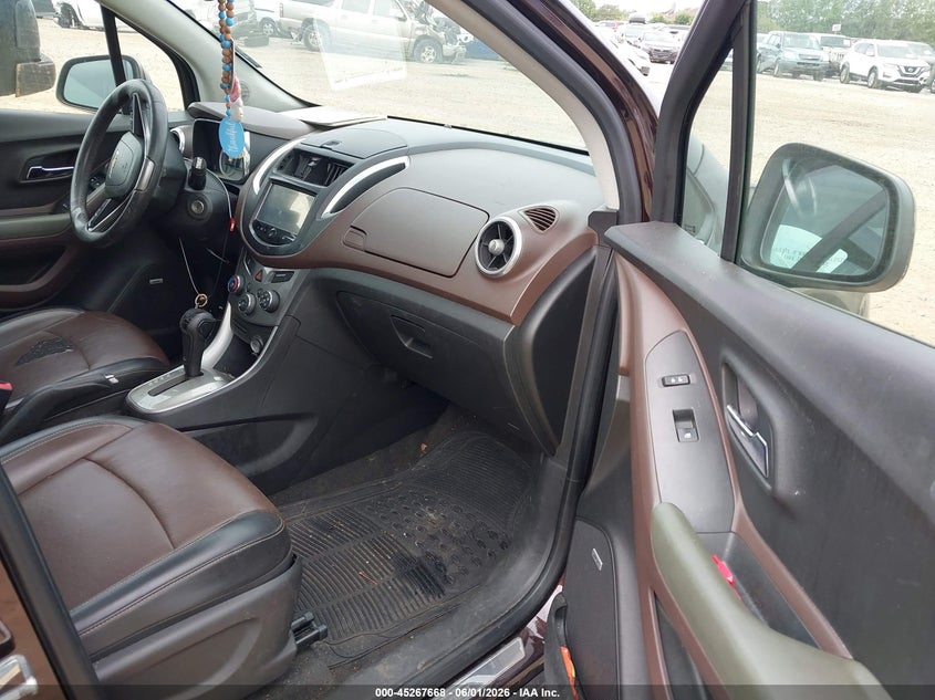 2016 Chevrolet Trax VIN KL7CJMSB8GB593179 IAAI salvage auction — NORMAL WEAR, Original (Ohio), sold $275 on 2026-07-15 (photo 5)
