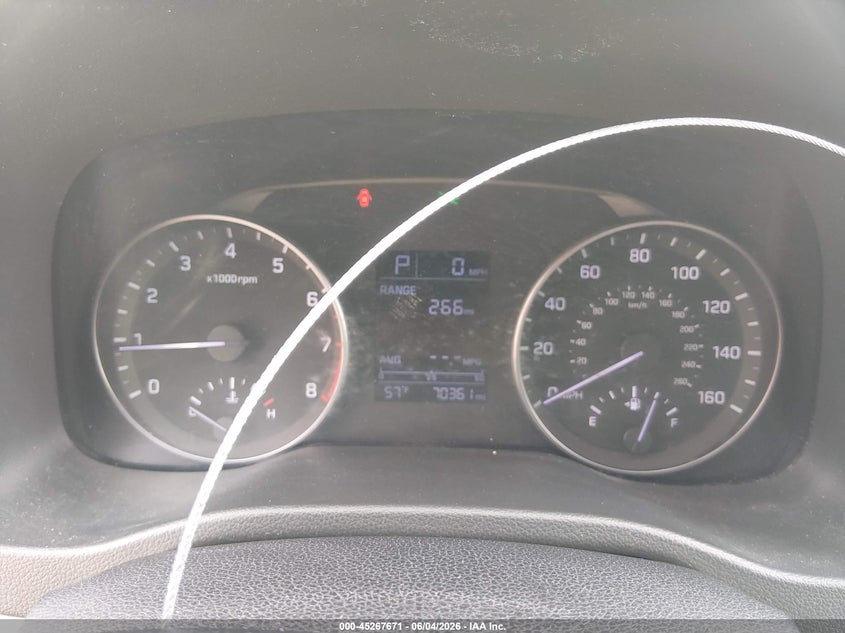 2017 Hyundai Elantra VIN 5NPD74LF8HH093370 IAAI salvage auction — HAIL, Salvage (Montana), sold $2,450 on 2026-07-10 (photo 7)