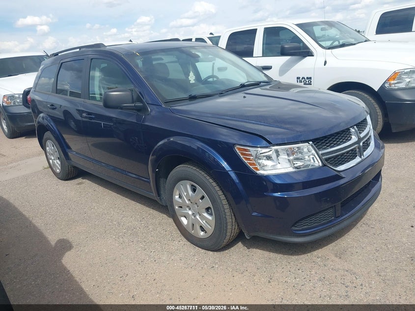 2018 Dodge Journey VIN 3C4PDDAG1JT323032 IAAI salvage auction — FRONT END, Sf97 (Colorado), sold $9,750 on 2026-07-08 (photo 1)