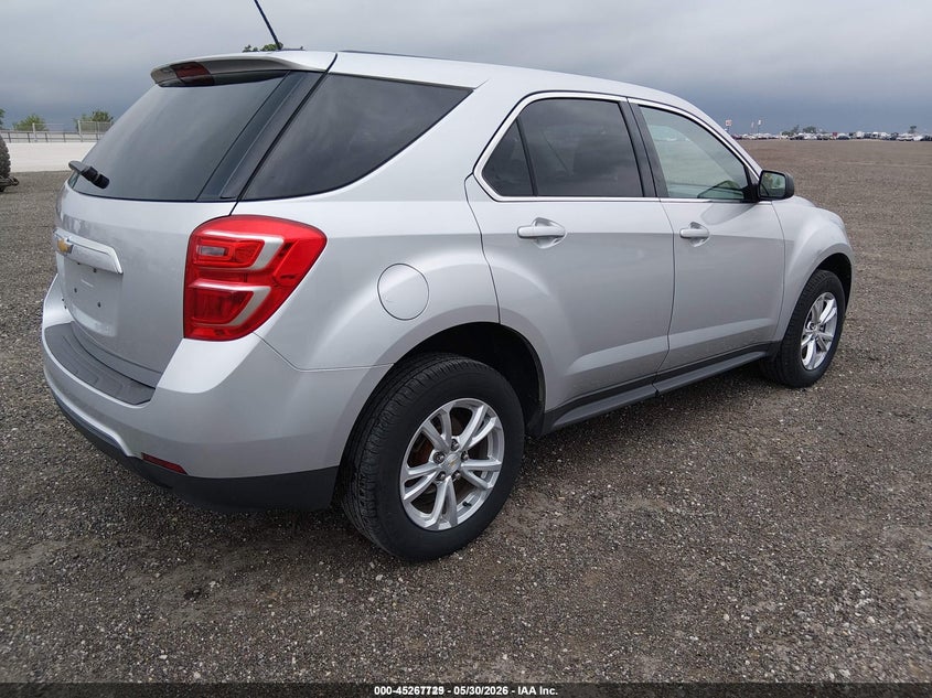 2017 Chevrolet Equinox VIN 2GNFLEEK4H6323809 IAAI salvage auction — RIGHT FRONT, Sf97 (Iowa), sold $125 on 2026-07-09 (photo 4)