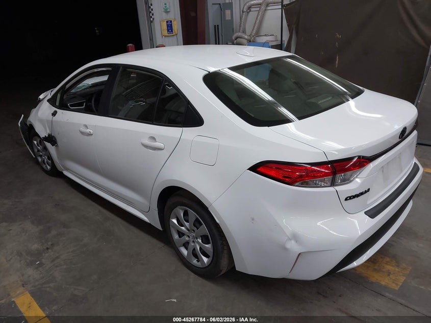2022 Toyota Corolla VIN JTDEPMAE4N3033088 IAAI salvage auction — FRONT END, Salvage Title, sold $3,975 on 2026-07-14 (photo 3)