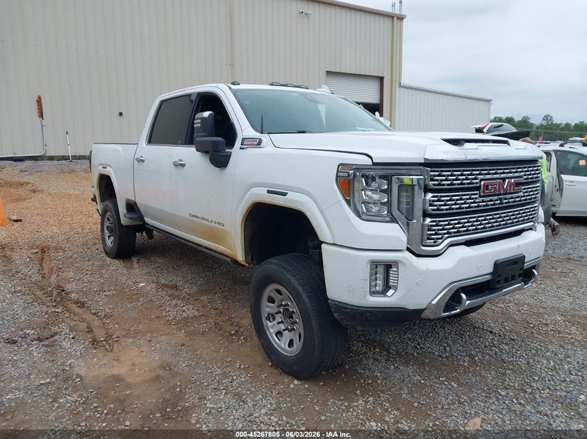 2020 Gmc SIERRA VIN 1GT49REY2LF180545 IAAI salvage auction — WATER/FLOOD, Salvage Title, sold $12,600 on 2026-07-24 (photo 1)