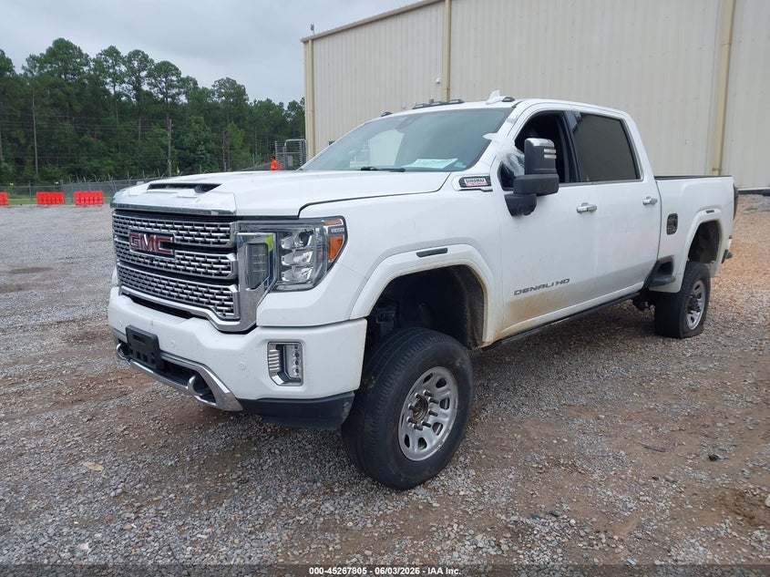 2020 Gmc SIERRA VIN 1GT49REY2LF180545 IAAI salvage auction — WATER/FLOOD, Salvage Title, sold $12,600 on 2026-07-24 (photo 2)