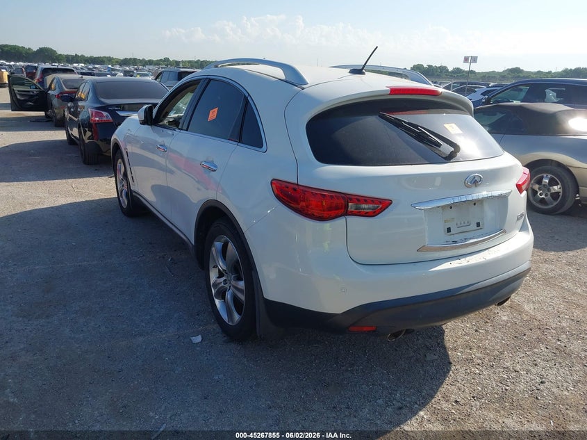 2009 Infiniti Fx VIN JNRAS18W09M150970 IAAI salvage auction — BIO HAZARD, Salvage (Texas), sold $475 on 2026-07-14 (photo 3)