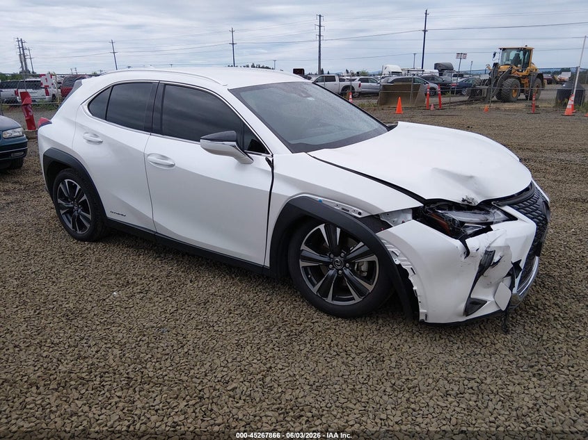 2022 Lexus Ux VIN JTHX9JBH4N2059012 IAAI salvage auction — FRONT END, Salvage (Oregon), sold $6,800 on 2026-07-29 (photo 1)