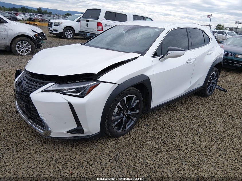 2022 Lexus Ux VIN JTHX9JBH4N2059012 IAAI salvage auction — FRONT END, Salvage (Oregon), sold $6,800 on 2026-07-29 (photo 2)