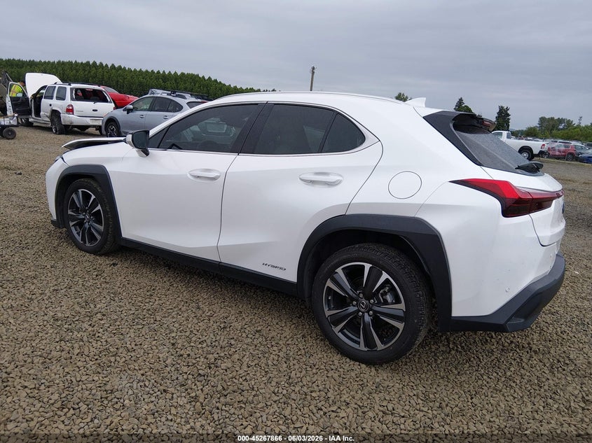 2022 Lexus Ux VIN JTHX9JBH4N2059012 IAAI salvage auction — FRONT END, Salvage (Oregon), sold $6,800 on 2026-07-29 (photo 3)