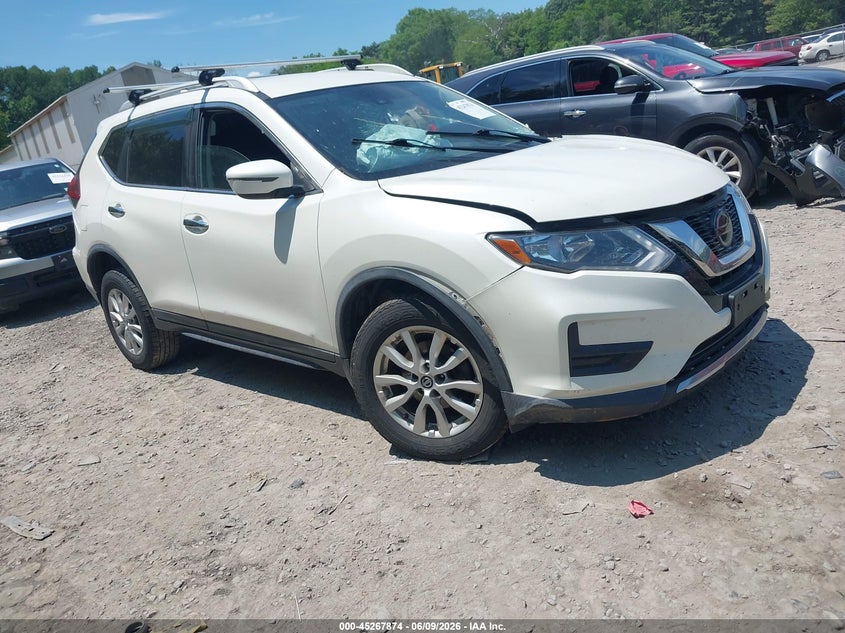 2020 Nissan Rogue VIN KNMAT2MVXLP502930 IAAI salvage auction — LEFT FRONT, Salvage Title, sold $225 on 2026-07-28 (photo 1)