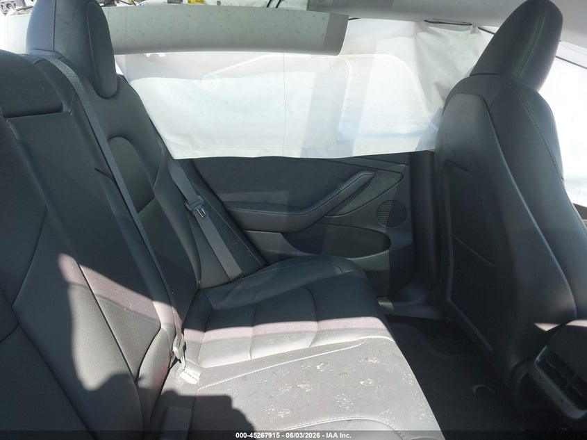 2023 Tesla Model 3 VIN 5YJ3E1EA7PF625755 IAAI salvage auction — LEFT SIDE, Salvage Title, sold $4,900 on 2026-07-09 (photo 8)