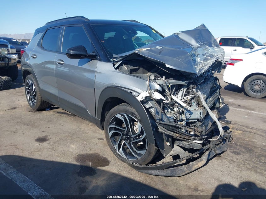 2024 Chevrolet Trailblazer VIN KL79MTSL7RB092291 IAAI salvage auction — FRONT END, Salvage Title, sold $2,025 on 2026-07-21 (photo 1)