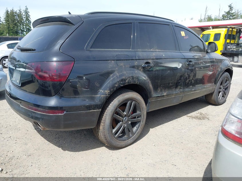 2007 Audi Q7 VIN WA1BV74L37D054624 IAAI salvage auction — NORMAL WEAR, Clear (Washington), sold $425 on 2026-07-22 (photo 4)