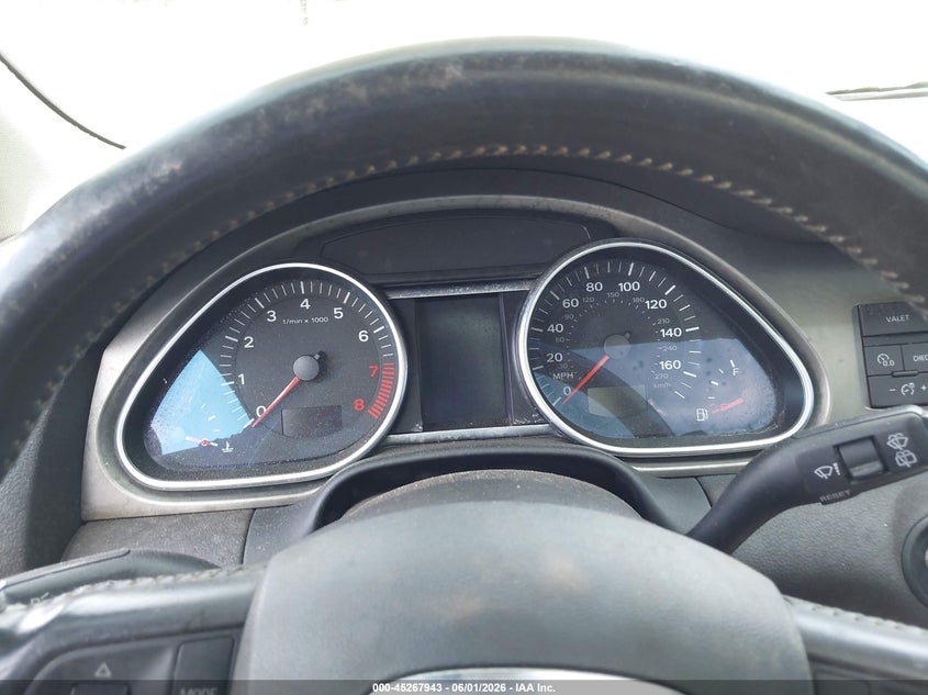 2007 Audi Q7 VIN WA1BV74L37D054624 IAAI salvage auction — NORMAL WEAR, Clear (Washington), sold $425 on 2026-07-22 (photo 7)