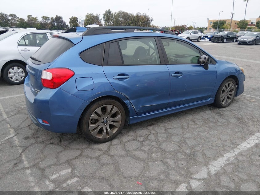 2016 Subaru Impreza VIN JF1GPAU67G8239996 IAAI salvage auction — NORMAL WEAR, Salvage Title, sold $1,700 on 2026-07-23 (photo 4)