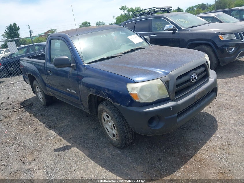 2007 Toyota Tacoma VIN 5TENX22N87Z440385 IAAI salvage auction — NORMAL WEAR, Clear (Virginia), sold $3,725 on 2026-07-07 (photo 1)