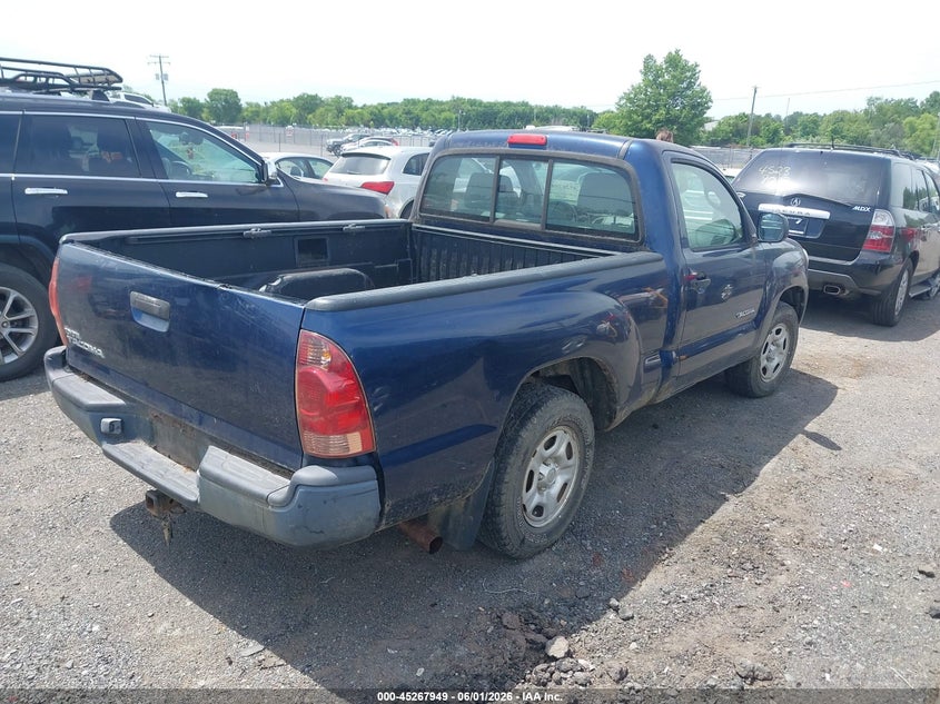 2007 Toyota Tacoma VIN 5TENX22N87Z440385 IAAI salvage auction — NORMAL WEAR, Clear (Virginia), sold $3,725 on 2026-07-07 (photo 4)