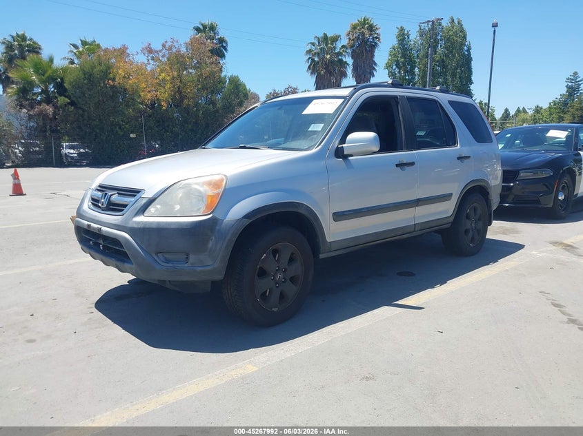 2002 Honda Cr-v VIN JHLRD78832C067484 IAAI salvage auction — NORMAL WEAR, Clear - Dealer Only (California), sold $900 on 2026-07-13 (photo 2)