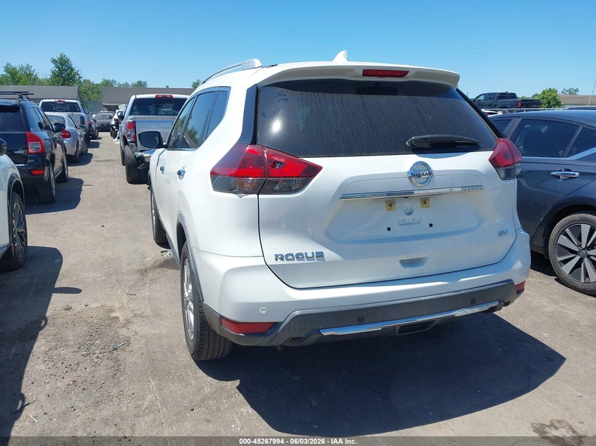 2020 Nissan Rogue VIN KNMAT2MT0LP524076 IAAI salvage auction — HAIL, Salvage Title, sold $5,400 on 2026-07-28 (photo 3)