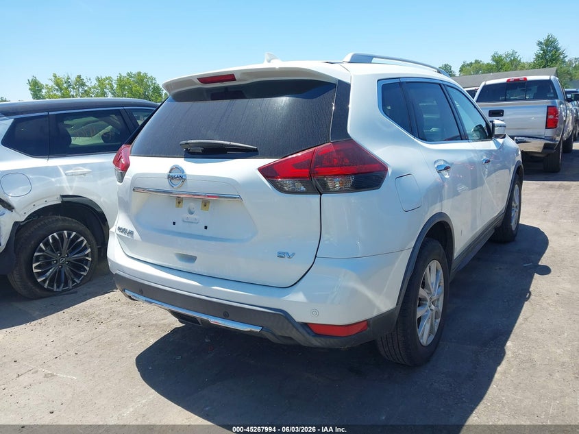 2020 Nissan Rogue VIN KNMAT2MT0LP524076 IAAI salvage auction — HAIL, Salvage Title, sold $5,400 on 2026-07-28 (photo 4)
