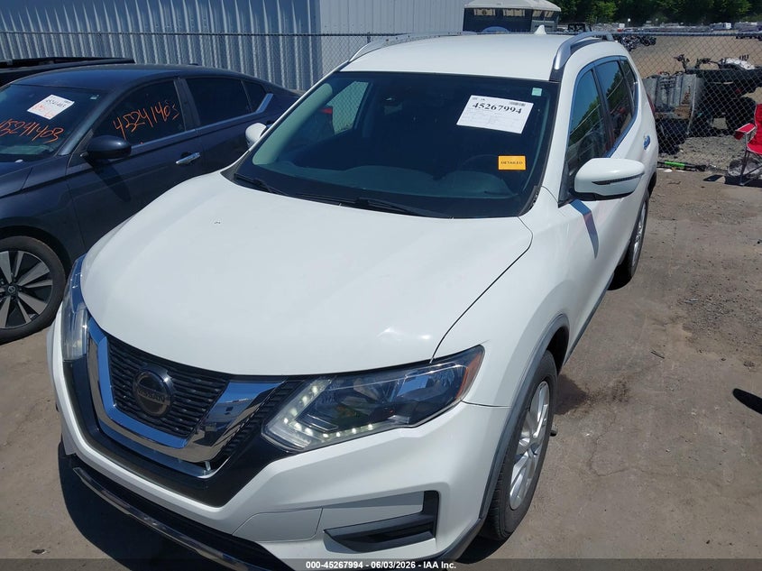 2020 Nissan Rogue VIN KNMAT2MT0LP524076 IAAI salvage auction — HAIL, Salvage Title, sold $5,400 on 2026-07-28 (photo 6)