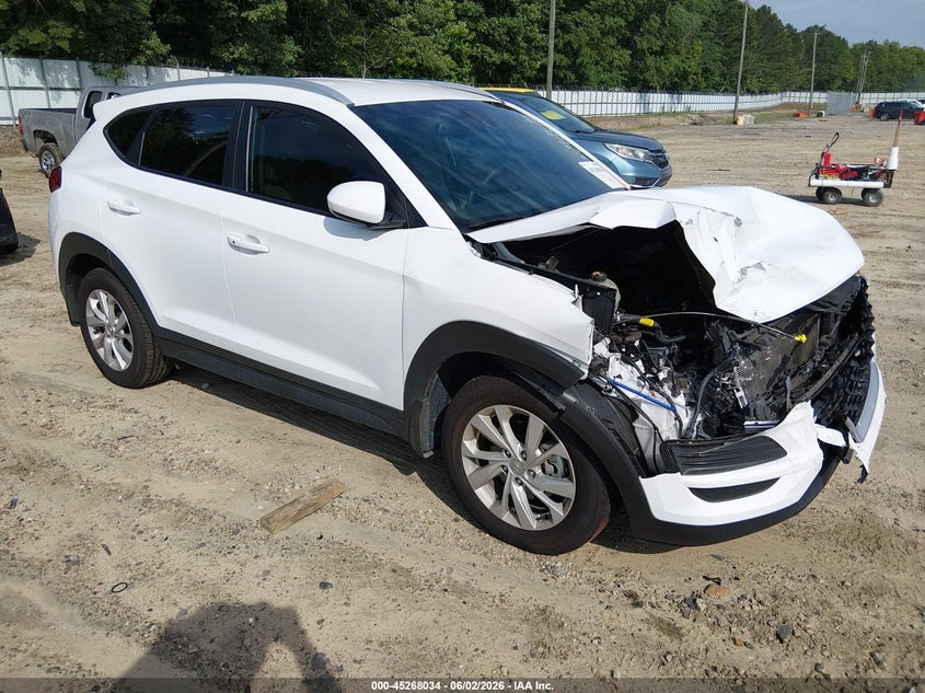 2019 Hyundai Tucson VIN KM8J33A48KU986545 IAAI salvage auction — FRONT END, Salvage (Georgia), sold $2,550 on 2026-07-29 (photo 1)