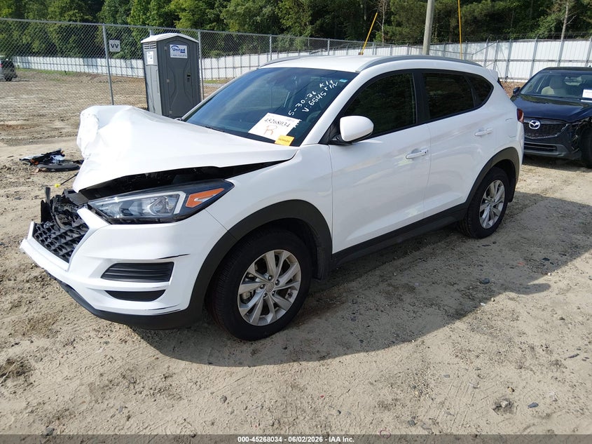 2019 Hyundai Tucson VIN KM8J33A48KU986545 IAAI salvage auction — FRONT END, Salvage (Georgia), sold $2,550 on 2026-07-29 (photo 2)