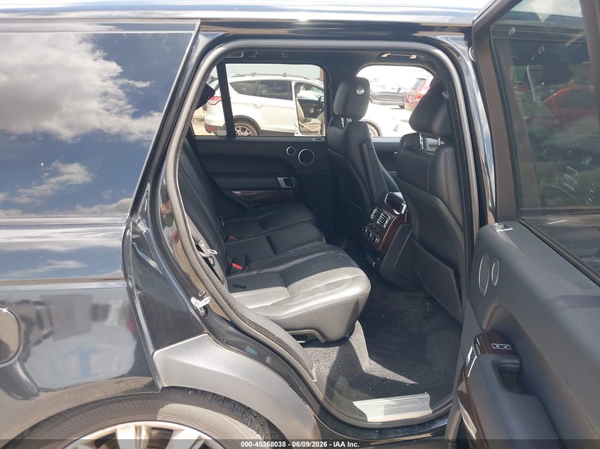 2016 Land rover RANGE ROVER VIN SALGS2EF8GA300626 IAAI salvage auction — FRONT END, Salvage Title, sold $5,100 on 2026-07-08 (photo 8)
