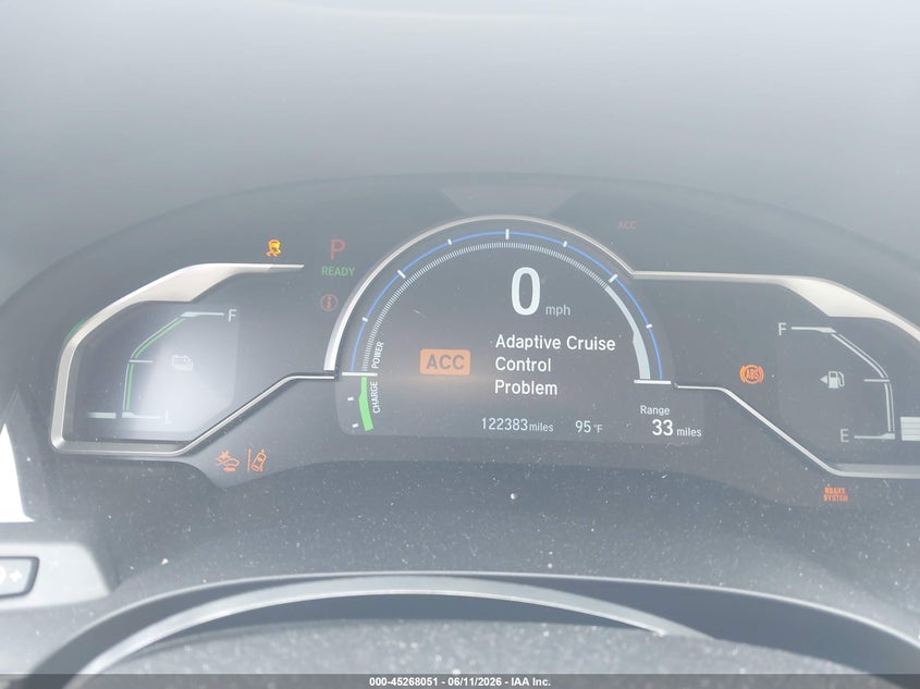2018 Honda Clarity plug-in hybrid VIN JHMZC5F36JC002525 IAAI salvage auction — ELECTRICAL, Clear (Maryland), sold $2,200 on 2026-07-08 (photo 7)