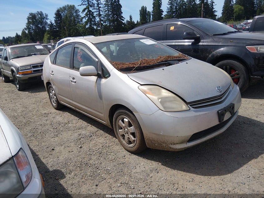 2005 Toyota Prius VIN JTDKB20U857024725 IAAI salvage auction — NORMAL WEAR, Clear (Washington), sold $500 on 2026-07-22 (photo 1)